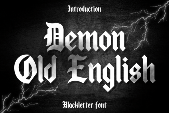 Download Demon Old English - Premium Resources