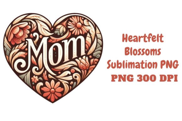 Download Heartfelt Blossoms Sublimation PNG - Heartfelt Collection